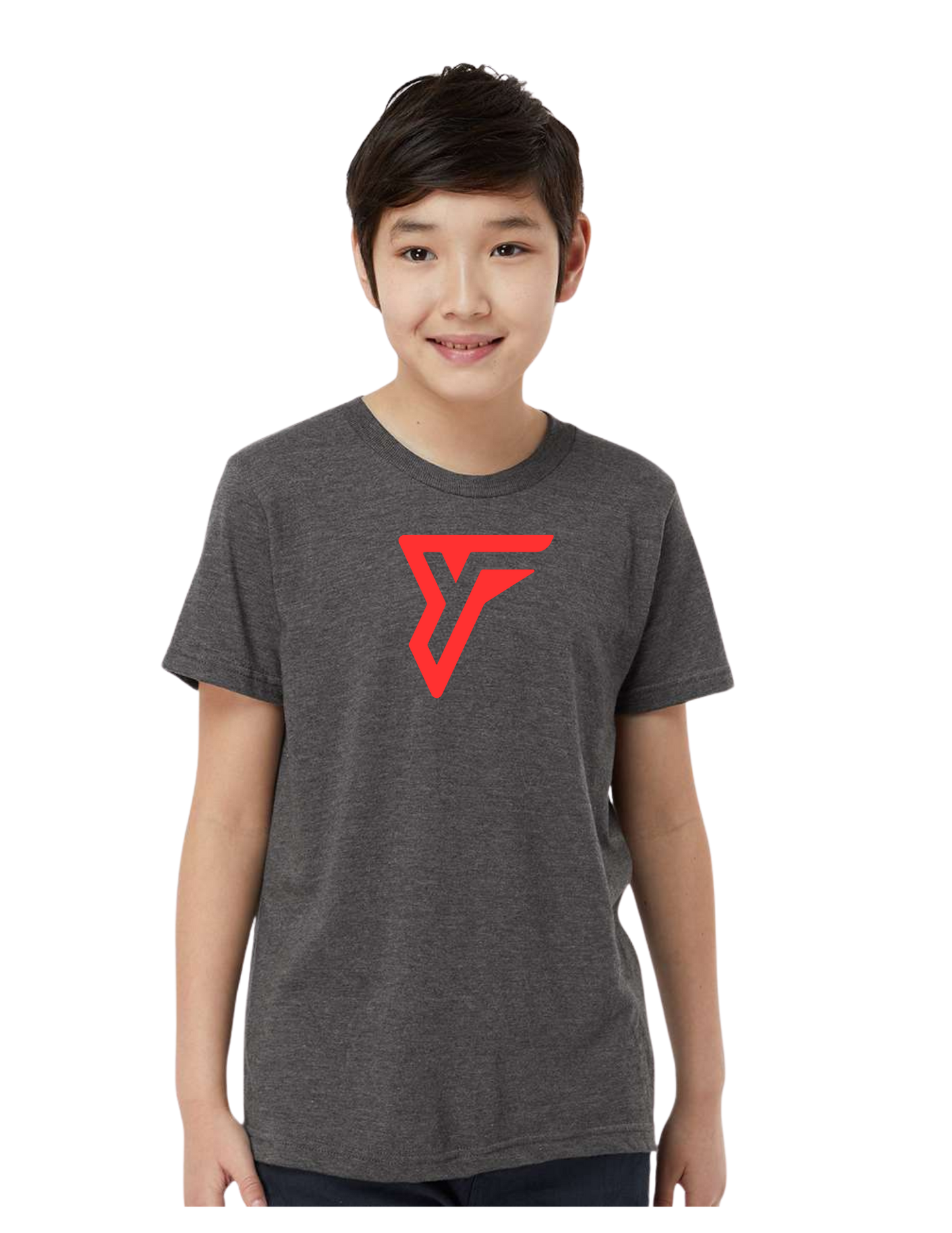 YearnFit YF Logo T-Shirt Grey