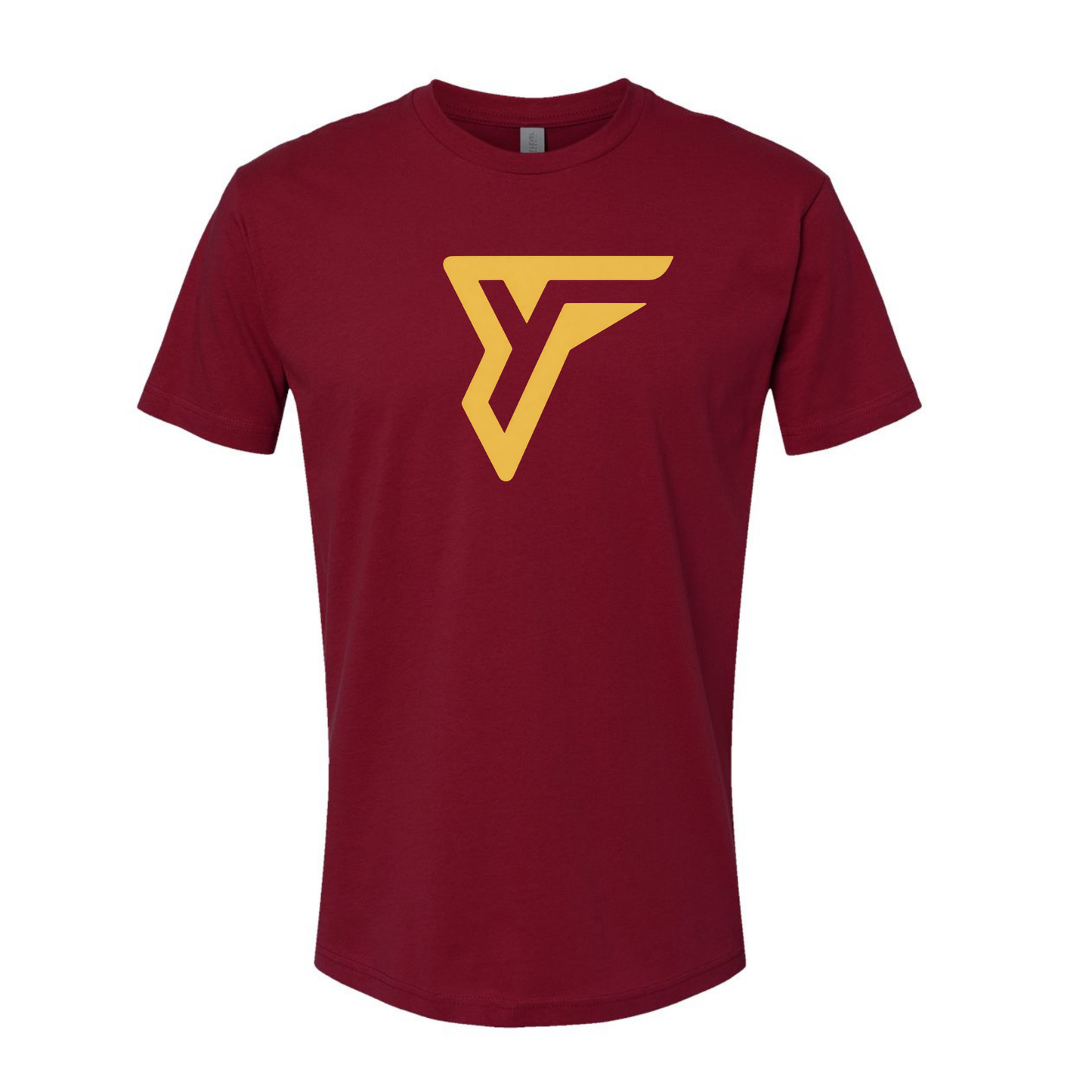 YearnFit YF Logo T-Shirt Cardinal