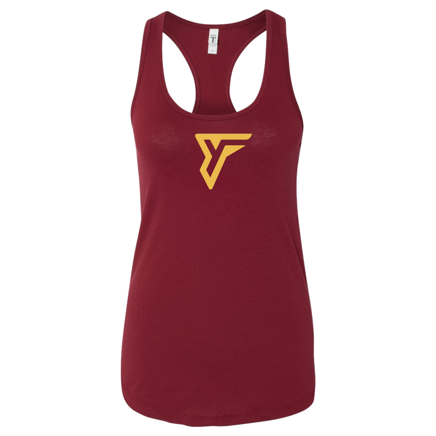 YearnFit YF Logo Women's Tank Top Cardinal