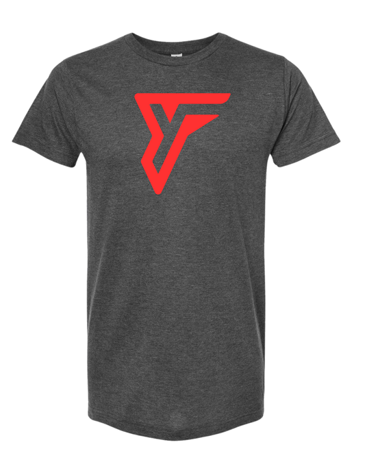 YearnFit YF Logo T-Shirt Grey